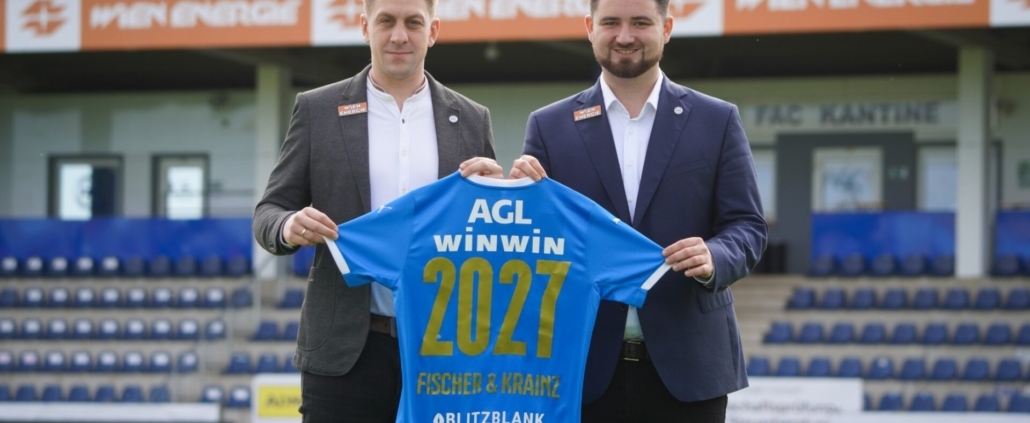 Geschäftsführer Lukas Fischer (Sport) & Stefan Krainz (Wirtschaft) - Credits: Floridsdorfer AC