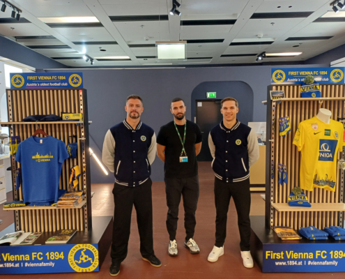 First Vienna FC 1894 - Shops am Flughafen Wien - Credits: First Vienna FC 1894