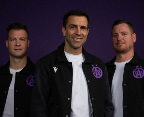 Akademie-Leiter Manuel Takacs, Sportdirektor Michael Wagner, Technischer Direktor Robert Urbanek - Credits: FK Austria Wien