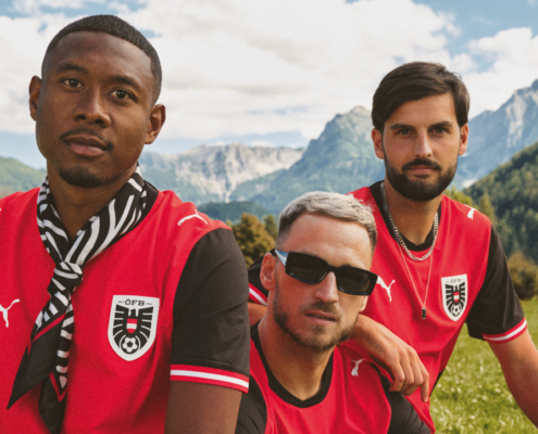 Das neue Heimtrikot der ÖFB Nationalteams - Credits: ÖFB