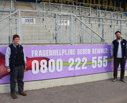 First Vienna FC 1894 unterstützt die Autonomen Frauenhäuser Österreich (AFÖ) - Credits: First Vienna FC 1894 / AFÖ