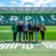 Steffen Hofmann, Elisabeth Overbeeke, Friedrich Ludwig, Paul Nimmerfall, Catharina Ahmadi, Daniela Bauer - Credits: SK Rapid - Ruschka