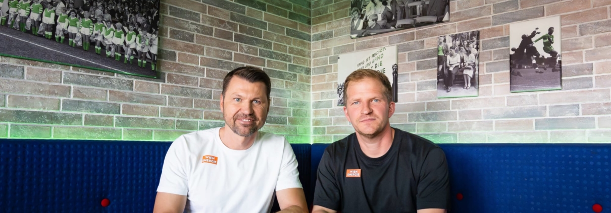 SK Rapid - Wolfgang Fiala und Markus Katzer - Credits: Andreas Graf